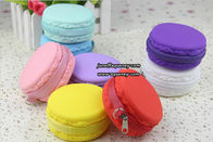 Custom made macarons Silicone lady purse wallet for Christmas