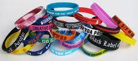 Custom deboss or emboss silicone wristband,Bracelets,Available custom Silicone bracelets