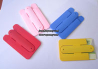 Buy Newest Promotional Gift 3M Sticker Silicone Smart Wallet With Phone Stand