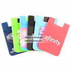 3M sticker silicone smart wallet,silicone card holder,silicone phone pouch